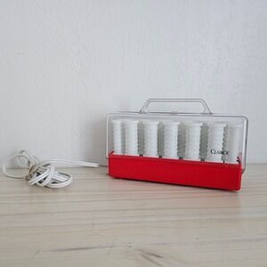 Clairol Vintage Hot Rollers Style Setter C-20-1 Tested 20 Rollers No Clips
